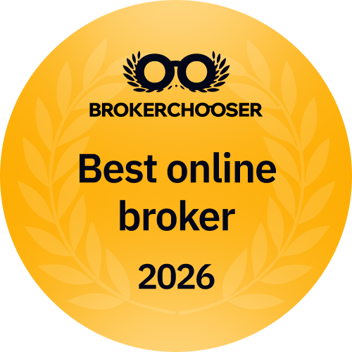 Interactive Brokers was Rated #1 - Best Online Broker - 2026 by BrokerChooser